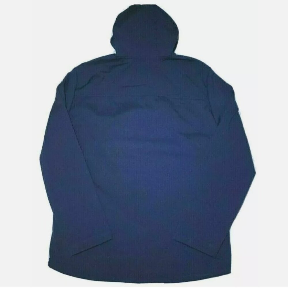 Hurley Men's Windproof 3 Layer Puffer Jacket   Blue - Picture 4 of 4